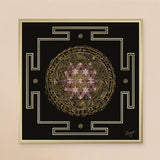 Mandala Stellaire « Channeling » Rose - Affinez votre intuition et votre canal de guidance avec les plans de lumière