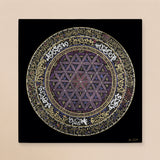 Mandala Stellaire « des Âges » n°7 Beauté de la Vie - La fenêtre qui ouvre sur plus vaste que soi